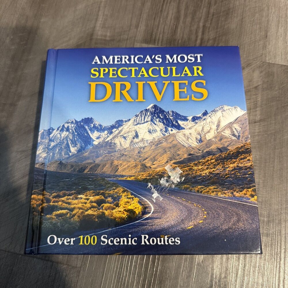 America's Most Spectacular Drives, Hardcover, Publications International, 2021